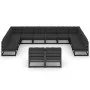 12-piece garden furniture set with black pine wood cushions by vidaXL, Garden sets - Ref: Foro24-3077238, Price: 1,00 €, Disc...