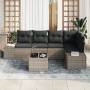 Juego de Sofá de Jardín de 5 Piezas con Cojines en Poliratán Negro by , Outdoor sofas - Ref: Foro24-3355738, Price: 432,41 €,...