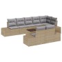 Set de Sofá de Jardín de 9 Piezas con Cojines Negro Poliratán von , Outdoor-Sofas - Ref: Foro24-3355789, Preis: 715,13 €, Rab...