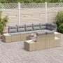 Set de Sofá de Jardín de 9 Piezas con Cojines Negro Poliratán von , Outdoor-Sofas - Ref: Foro24-3355789, Preis: 715,13 €, Rab...