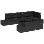 Conjunto de Sofá de Jardín de 9 piezas con Cojines Beige Poliratán by , Outdoor sofas - Ref: Foro24-3355792, Price: 696,37 €,...