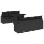 Juego de sofá de jardín Conjunto de 7 Marrón oscuro by , Outdoor sofas - Ref: Foro24-3357666, Price: 581,33 €, Discount: %