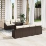 Conjunto de Sofá de Jardín Set de 8 Marrón Ratán by , Outdoor sofas - Ref: Foro24-3357681, Price: 613,95 €, Discount: %