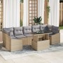 Juego de Sofá de Jardín Juego de 8 Beige y Gris von , Outdoor-Sofas - Ref: Foro24-3357693, Preis: 593,26 €, Rabatt: %