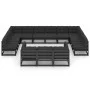 Gartenmöbelset 13 tlg. mit Kissen Kiefernholz schwarz von vidaXL, Gartensets - Ref: Foro24-3077288, Preis: 1,00 €, Rabatt: %