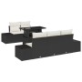 Juego de Sofás de Jardín Juego de 6 Marrón Ratán Poliéster by , Outdoor sofas - Ref: Foro24-3357830, Price: 551,64 €, Discoun...