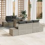 Juego de Sofá de Jardín Juego de 6 Beige Ratán y Poliéster von , Outdoor-Sofas - Ref: Foro24-3357835, Preis: 588,45 €, Rabatt: %