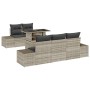Juego de Sofá de Jardín Juego de 6 Beige Ratán y Poliéster von , Outdoor-Sofas - Ref: Foro24-3357835, Preis: 588,45 €, Rabatt: %