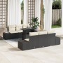 Juego de Sofá de Jardín Set de 7 Negro Ratán von , Outdoor-Sofas - Ref: Foro24-3357840, Preis: 595,89 €, Rabatt: %