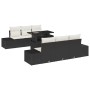 Juego de Sofá de Jardín Set de 7 Negro Ratán von , Outdoor-Sofas - Ref: Foro24-3357840, Preis: 595,89 €, Rabatt: %