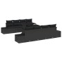 Juego de Sofás de Jardín Set de 7 Carbón by , Outdoor sofas - Ref: Foro24-3357886, Price: 714,58 €, Discount: %