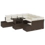 Juego de Sofá de Jardín de 9 Piezas Marrón Ratán by , Outdoor sofas - Ref: Foro24-3357891, Price: 707,85 €, Discount: %