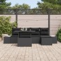Juego de Sofás de Jardín Set de 6 Negro Ratán von , Outdoor-Sofas - Ref: Foro24-3357906, Preis: 466,15 €, Rabatt: %