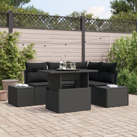 Set de Sofás de Jardín 5 Piezas Gris Oscuro von , Outdoor-Sofas - Ref: Foro24-3357916, Preis: 439,94 €, Rabatt: %