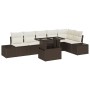 Conjunto de sofá de jardín Set de 7 Marrón Ratán by , Outdoor sofas - Ref: Foro24-3357931, Price: 567,37 €, Discount: %