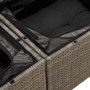Juego de Sofá de Jardín de 10 Piezas con Cojines Gris Ratán Poliéster by , Outdoor sofas - Ref: Foro24-3357982, Price: 715,53...