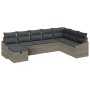 Conjunto de Sofá de Jardín de 8 Piezas con Cojines en Ratán Poliratan Gris by , Outdoor sofas - Ref: Foro24-3359328, Price: 4...