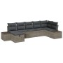 Juego de Sofá de Jardín de 7 Piezas con Cojines Gris Ratán Sintético von , Outdoor-Sofas - Ref: Foro24-3359398, Preis: 461,58...