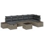 Conjunto de Sofá de 8 piezas para Jardín con Cojines Gris Poliratán von , Outdoor-Sofas - Ref: Foro24-3359408, Preis: 510,28 ...