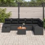 Conjunto de sofá de jardín de 9 piezas con cojines negro poli ratán von , Outdoor-Sofas - Ref: Foro24-3359527, Preis: 561,09 ...