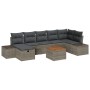 Juego de Sofá de Jardín de 8 Piezas con Cojines Gris Polirratán by , Outdoor sofas - Ref: Foro24-3359601, Price: 496,77 €, Di...