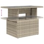 Juego de sofá de jardín de 8 piezas con cojines de ratán sintético beige by , Outdoor sofas - Ref: Foro24-3359689, Price: 606...