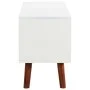 TV-Schrank aus massivem Akazienholz und MDF, 110 x 35 x 50 cm von vidaXL, TV-Möbel - Ref: Foro24-327460, Preis: 68,35 €, Raba...