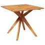 Mesa de jardín madera maciza de acacia 85x85x75 cm de vidaXL, Mesas de jardín - Ref: Foro24-316256, Precio: 152,10 €, Descuen...