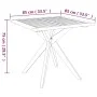 Gartentisch aus massivem Akazienholz, 85 x 85 x 75 cm von vidaXL, Gartentische - Ref: Foro24-316256, Preis: 149,66 €, Rabatt: %