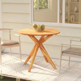 Gartentisch aus massivem Akazienholz, 85 x 85 x 75 cm von vidaXL, Gartentische - Ref: Foro24-316254, Preis: 137,71 €, Rabatt: %