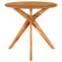 Mesa de jardín madera maciza de acacia 85x85x75 cm de vidaXL, Mesas de jardín - Ref: Foro24-316254, Precio: 135,08 €