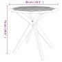 Gartentisch aus massivem Akazienholz, 85 x 85 x 75 cm von vidaXL, Gartentische - Ref: Foro24-316254, Preis: 140,01 €, Rabatt: %