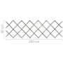 Gitterzäune 5 Stück massives graues Tannenholz 180x60 cm von vidaXL, Zaunpaneele - Ref: Foro24-316424, Preis: 33,47 €, Rabatt: %
