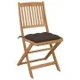 8 Stück klappbare Gartenstühle und Kissen aus massivem Akazienholz von vidaXL, Gartenstühle - Ref: Foro24-3075044, Preis: 396...