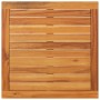 Gartenmöbel Set 2 Stück Kissen dunkelgrau Akazienholz von vidaXL, Modulare Sofas für den Außenbereich - Ref: Foro24-316321, P...