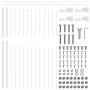 Cerca de Jardín VidaXL con Arco Blanco 3.4x1.5 m de Acero by , fence panels - Ref: Foro24-3360139, Price: 130,03 €, Discount: %