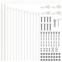 Cerca de Jardín VidaXL con Parte Superior en Arco Blanca 5,1x0,75 m de Acero by , fence panels - Ref: Foro24-3360142, Price: ...