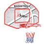 Set de canasta baloncesto de pared 5 pzas 66x44,5 cm