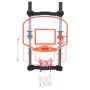 Juego de baloncesto infantil para puerta ajustable de vidaXL, Pelota de baloncesto de juguete - Ref: Foro24-80351, Precio: 41...