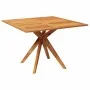 Mesa de jardín madera maciza de acacia 110x110x75 cm de vidaXL, Mesas de jardín - Ref: Foro24-316257, Precio: 189,18 €, Descu...