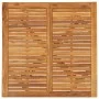 Gartentisch aus massivem Akazienholz, 110 x 110 x 75 cm von vidaXL, Gartentische - Ref: Foro24-316257, Preis: 189,18 €, Rabat...