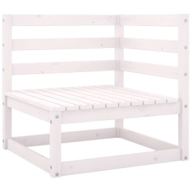 Garden corner sofa with anthracite gray pine wood cushions by vidaXL, Modular outdoor sofas - Ref: Foro24-805716, Price: 97,3...