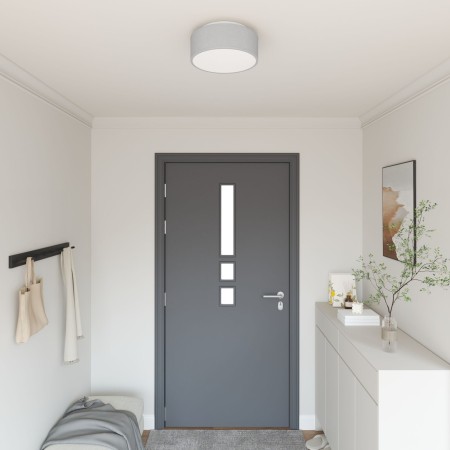 Lámparas de Techo Empotradas Gris Ø 30 cm Tela E27 von , Lampen - Ref: Foro24-42001204, Preis: 36,09 €, Rabatt: %