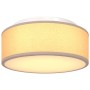Luces de Techo Empotradas Taupe 30 cm Tejido E27 de , Lámparas - Ref: Foro24-42001205, Precio: 29,94 €