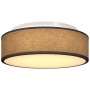 Luces de Techo Empotradas Negras Ø 38 cm Tela E27 von , Lampen - Ref: Foro24-42001206, Preis: 39,72 €, Rabatt: %