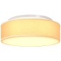 Luces de Techo Montaje Plano Blanca Ø 38 cm Tela E27 von , Lampen - Ref: Foro24-42001207, Preis: 45,45 €, Rabatt: %