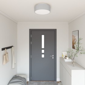 Luces de Techo Empotradas Gris Ø 38 cm Tela E27 de , Lámparas - Ref: Foro24-42001208, Precio: 39,72 €, Descuento: %