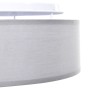 Luces de Techo Empotradas Gris Ø 38 cm Tela E27 von , Lampen - Ref: Foro24-42001208, Preis: 39,72 €, Rabatt: %