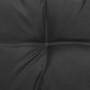 Garten-Ecksofa mit anthrazitgrauen Kissen aus Kiefernholz von vidaXL, Modulare Sofas für den Außenbereich - Ref: Foro24-80571...