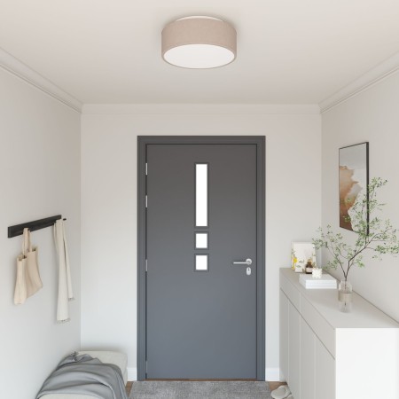 Lámparas de Techo Empotradas Taupe Ø 38 cm Tela E27 von , Lampen - Ref: Foro24-42001209, Preis: 39,72 €, Rabatt: %